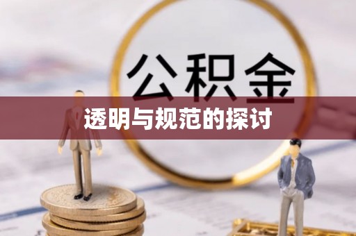 两当透明与规范的探讨