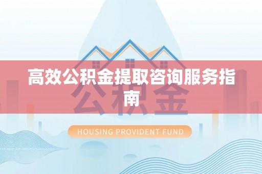两当高效公积金提取咨询服务指南