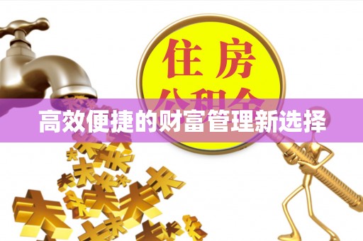 两当高效便捷的财富管理新选择